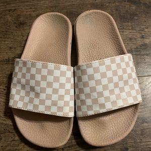 Vans slides youth size 2